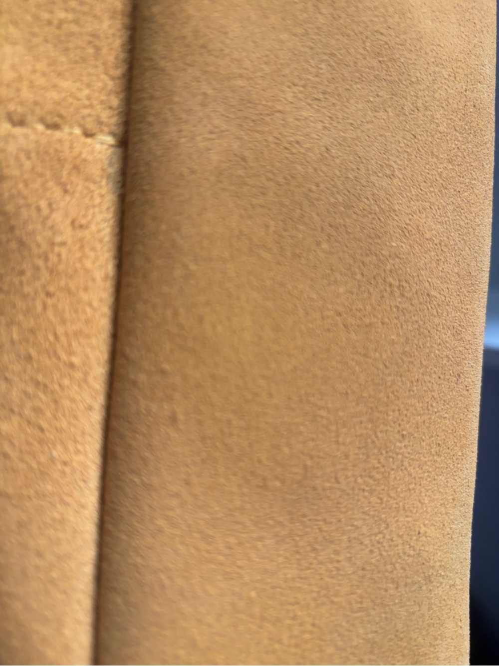Portland leather Large Madison Dijon suede leather shoulder bag - Picture 5 of 7